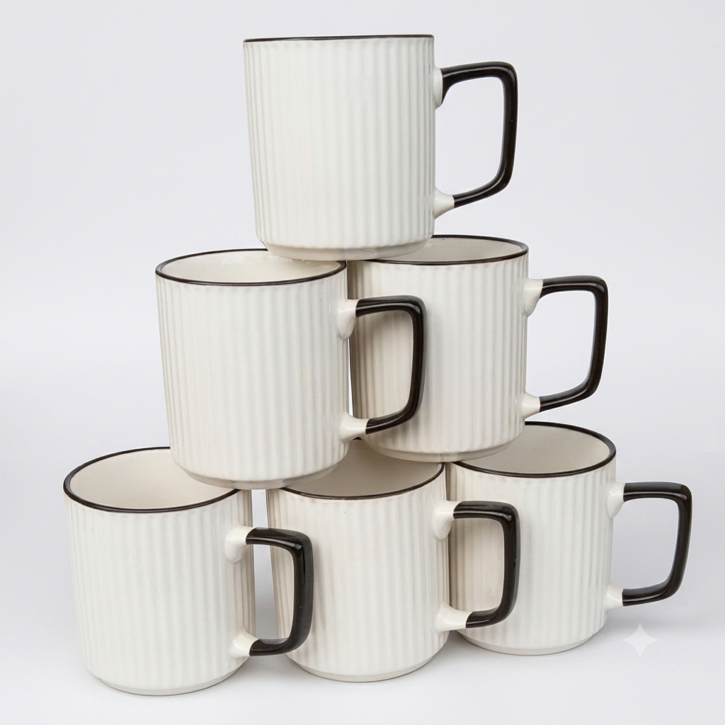 Mcm6 Marsh Ceramic Mug 6pc Wkc250011b