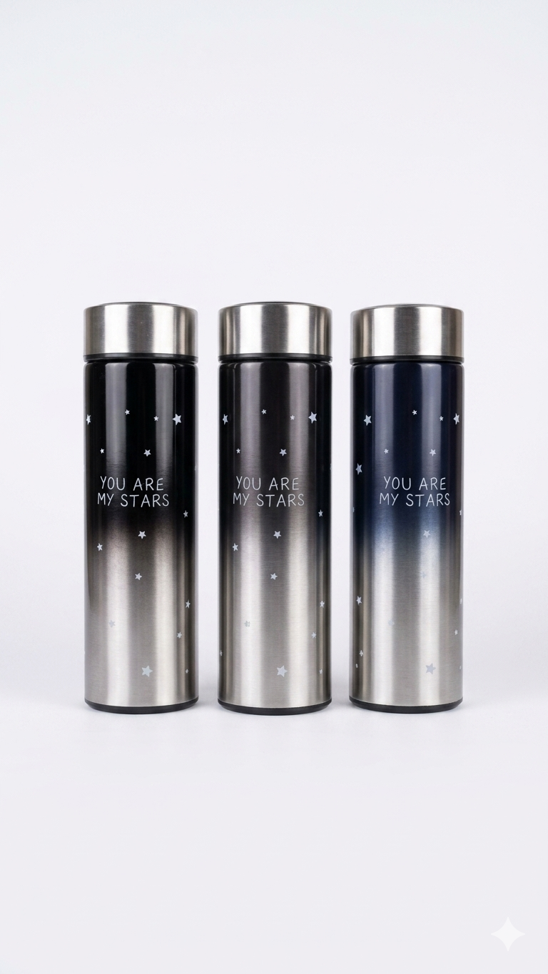 Generic Steel Flask 500ml Temp Eqmb19