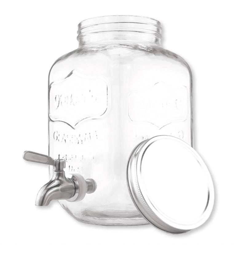 020268GAIAP GLASS JUICE DISPENSER 4.05LT GJD4