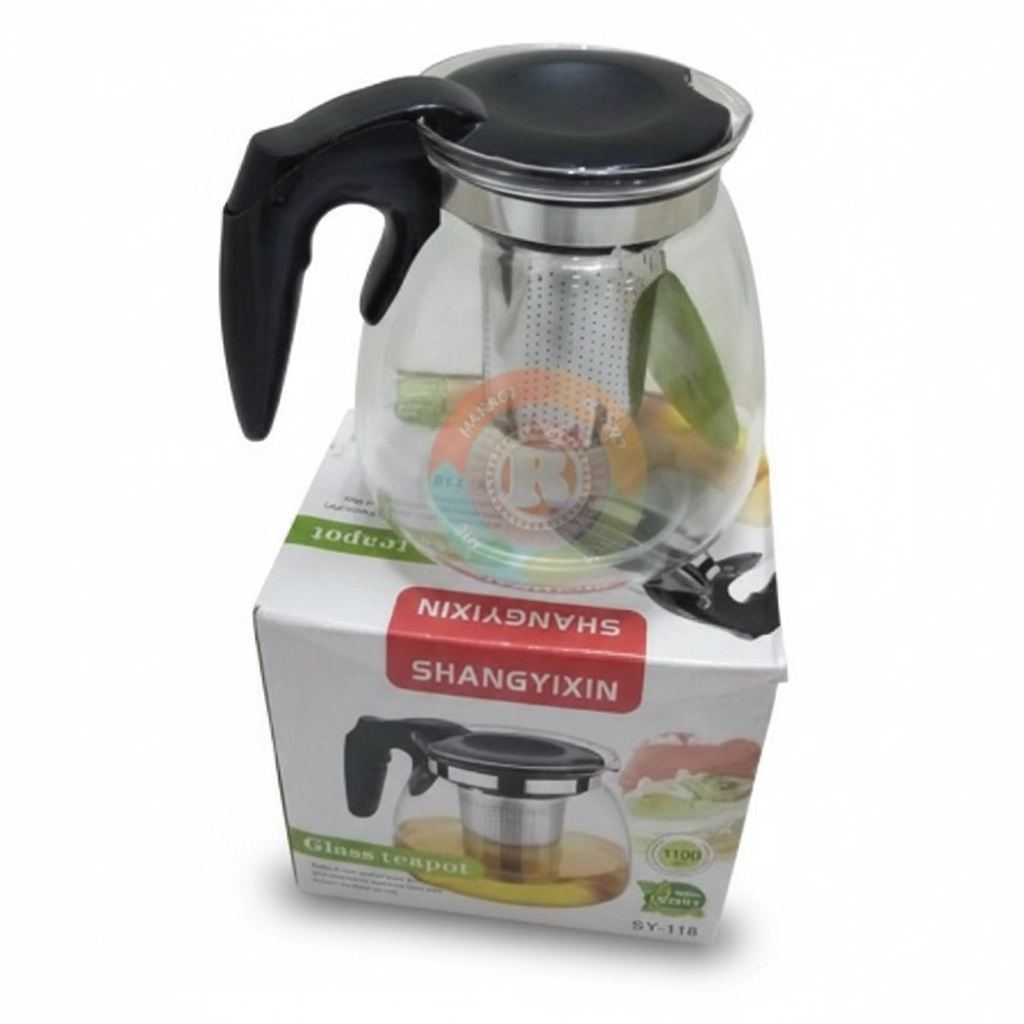 Glass Teapot with Infuser 1.1L SY118