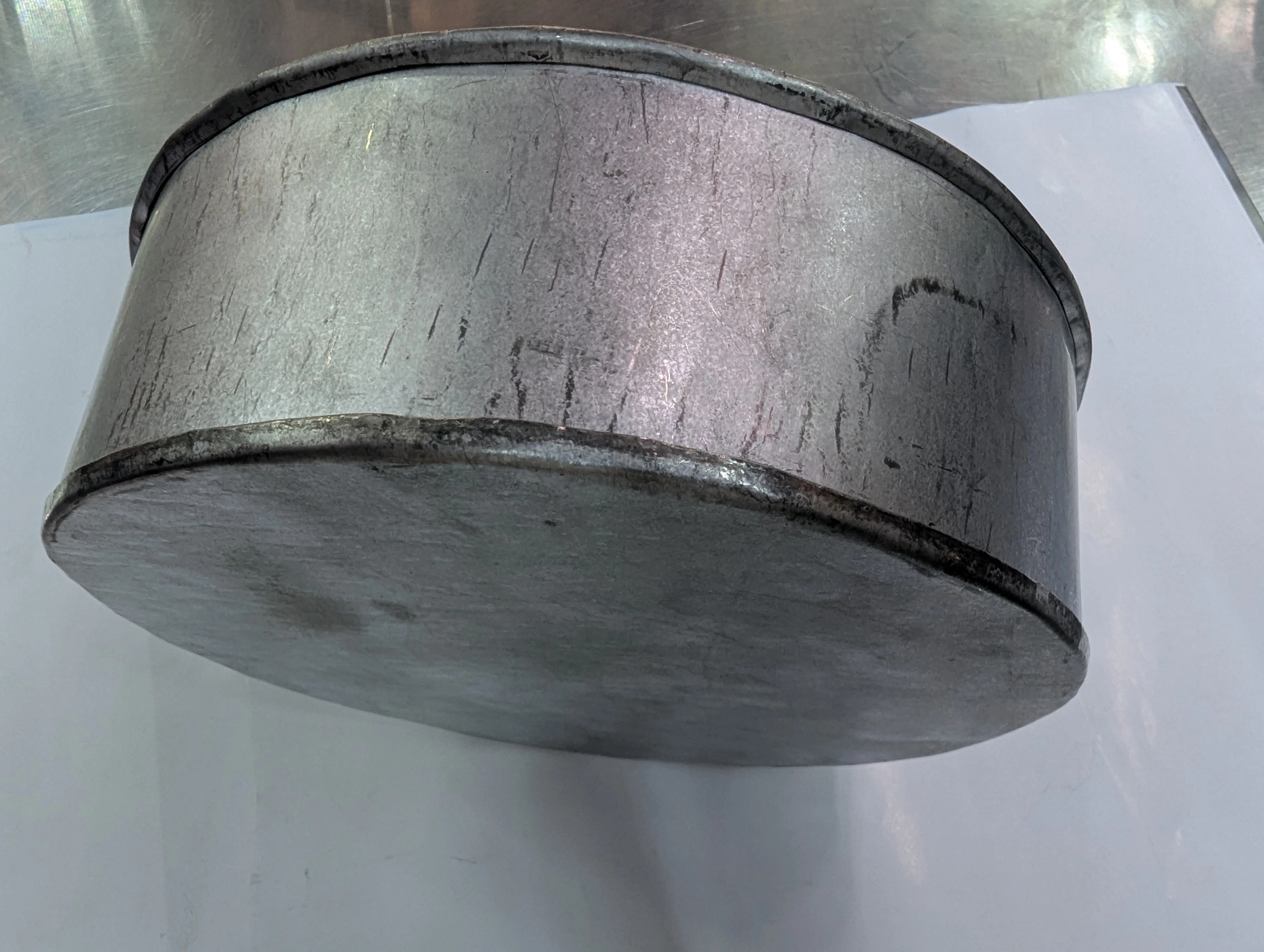 Heavy-Duty Round Steel Cake Tin - 12