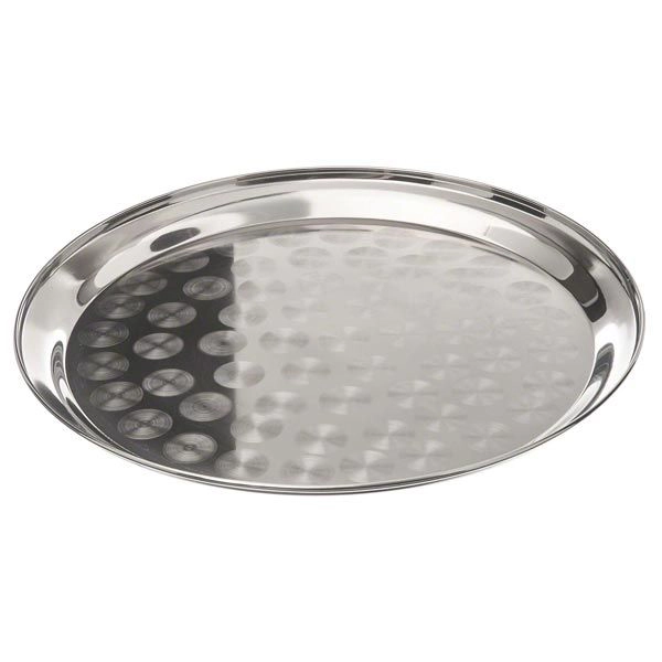 700416 CRT34 HENGLI S/S ROUND TRAY 34 INCH