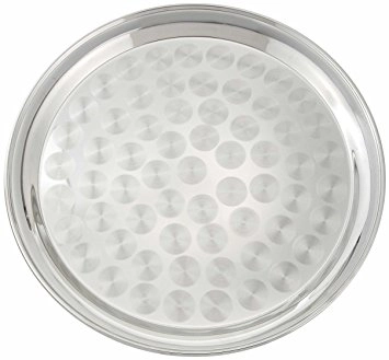 700409 CRT32 HENGLI S/S ROUND TRAY 32 INCHES