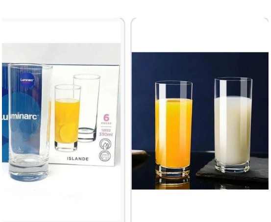 Islande Glass Set 6 Pieces 330ml N1318