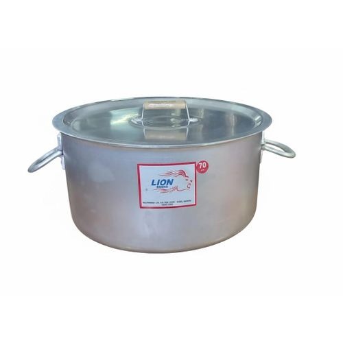 Kaluworks Sufuria - 70L with Handles and Lid (KW70WHL)