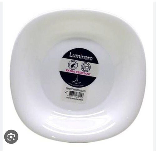 N6803 CARINE WHITE SIDE PLATE 670165