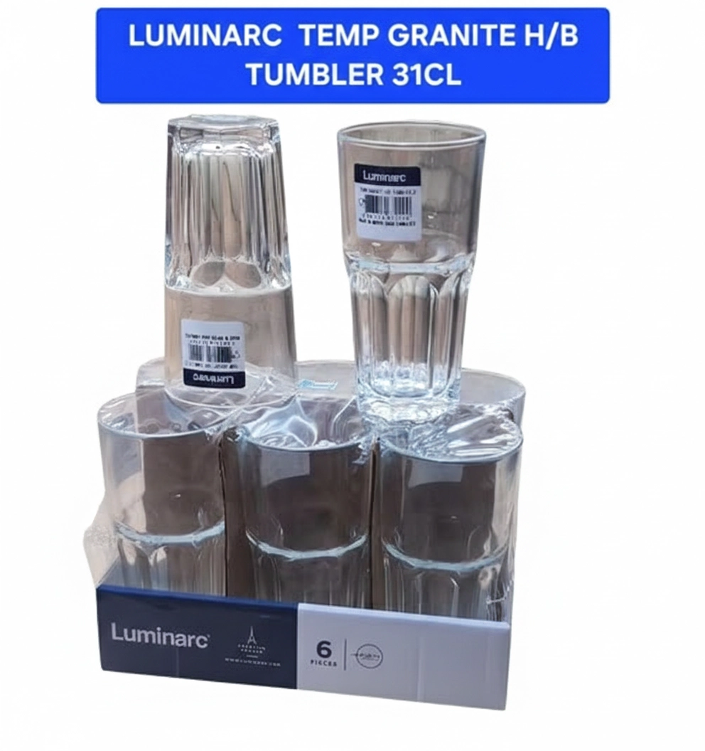 Luminarc Granity Glass Set 6 Pieces 310ml P1315 J3756