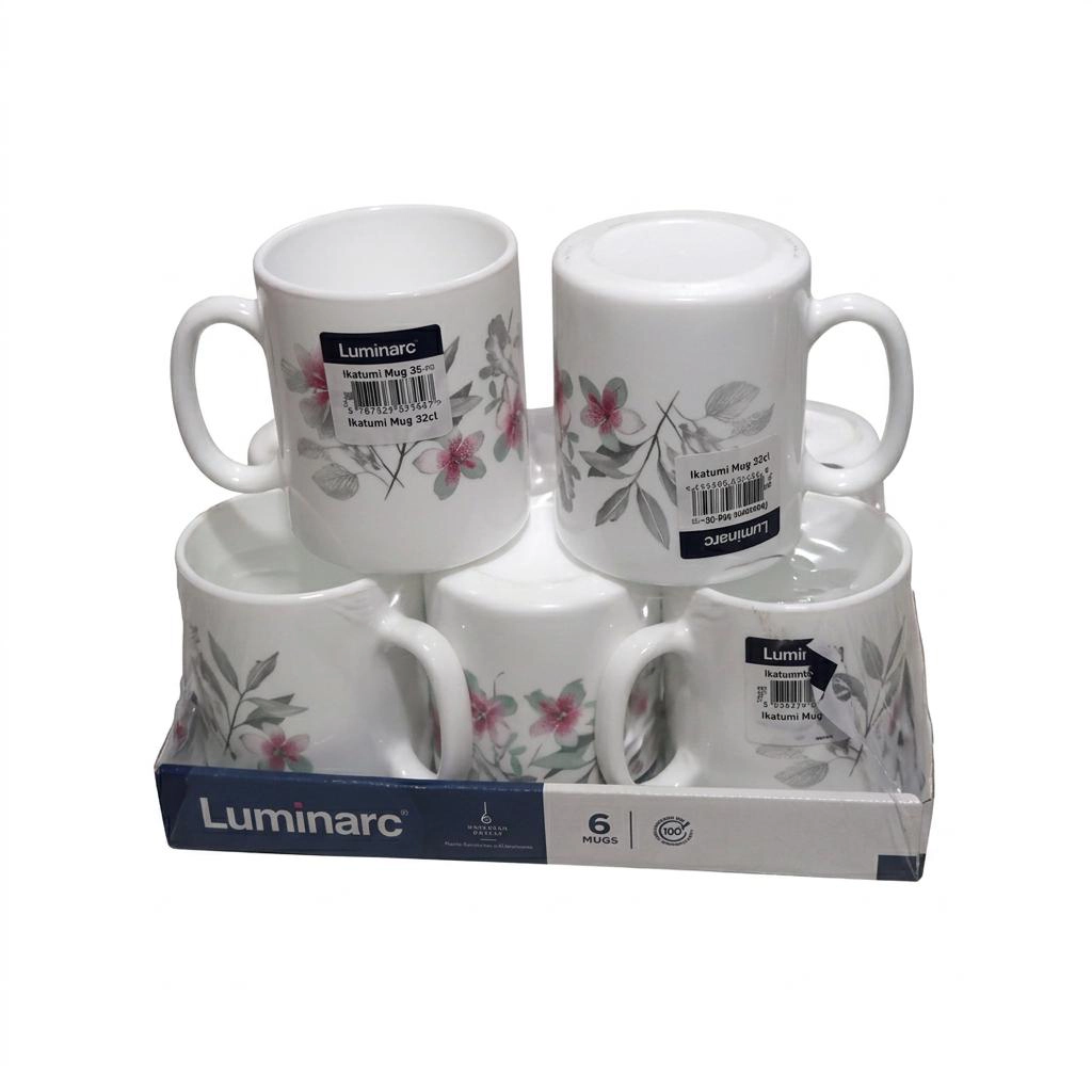 963168 IKATUMI MUGS 32CL 6PC V4044
