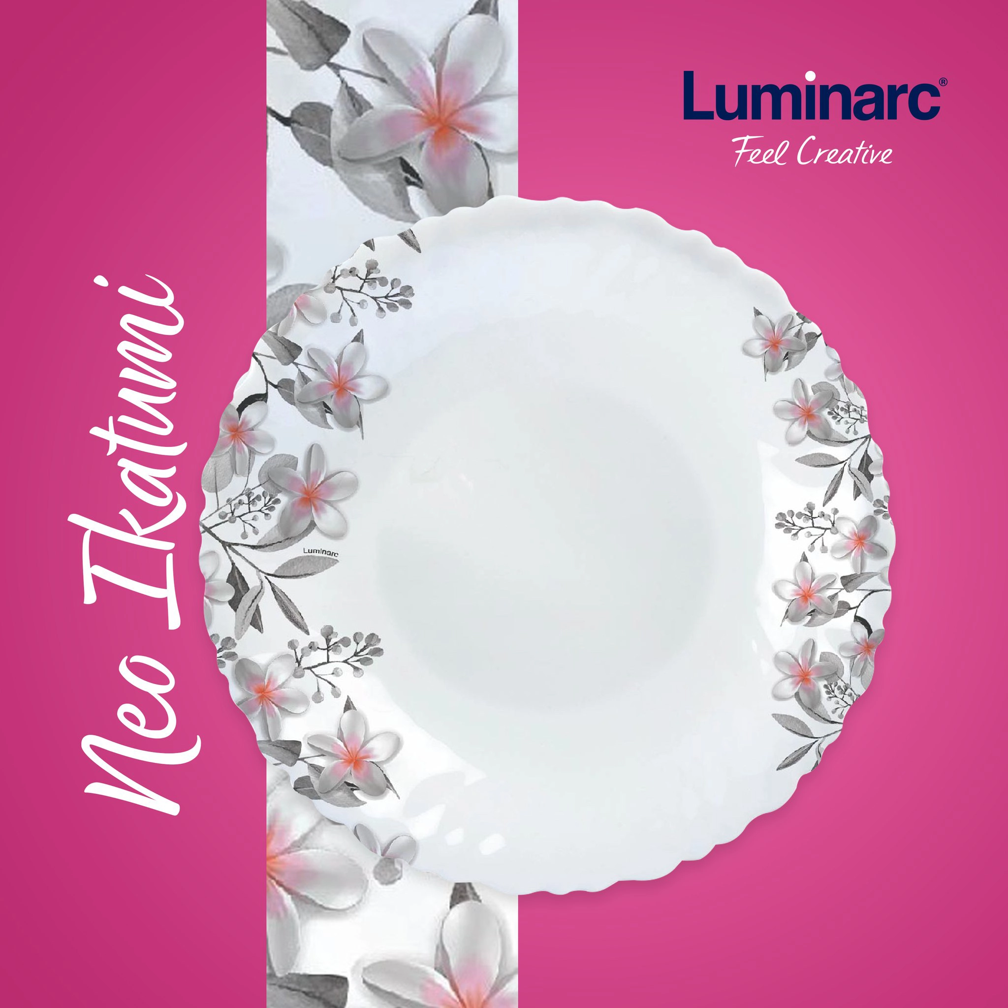 955934 IKATUMI SOUP PLATE 6PC V4050