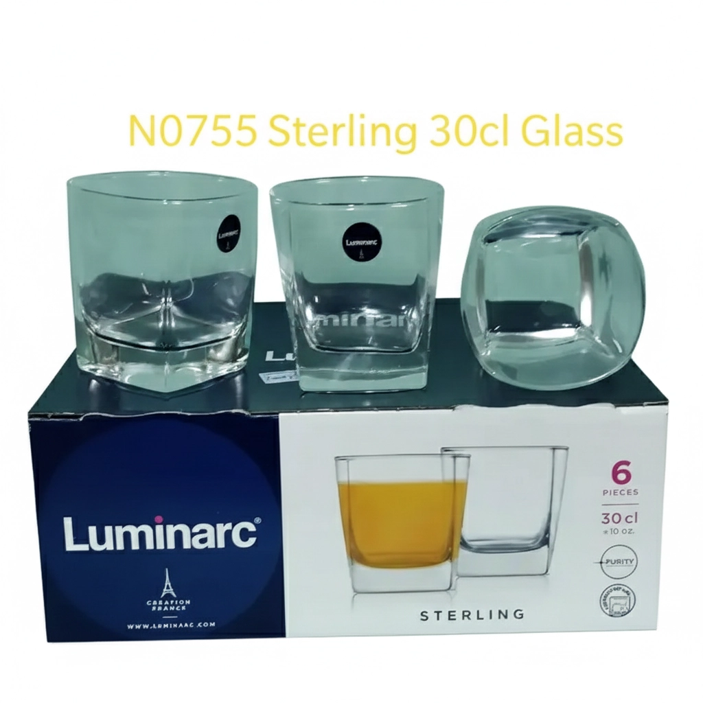 Luminarc Sterling Glass Set 6 Pieces 300ml N0755