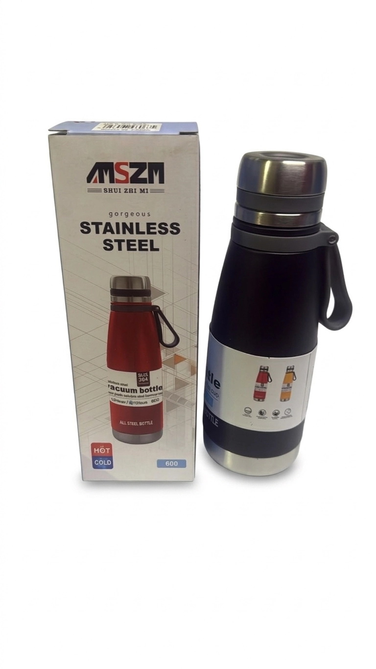 M6063 S/S FLASK 600ML MSSF SUS304