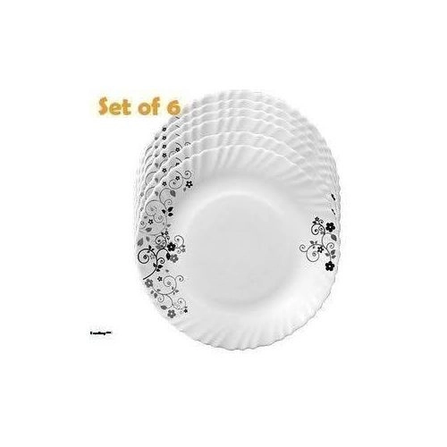 DSP9MYBL DIVA SOUP PLATE MYSTRIO BLACK 6PC