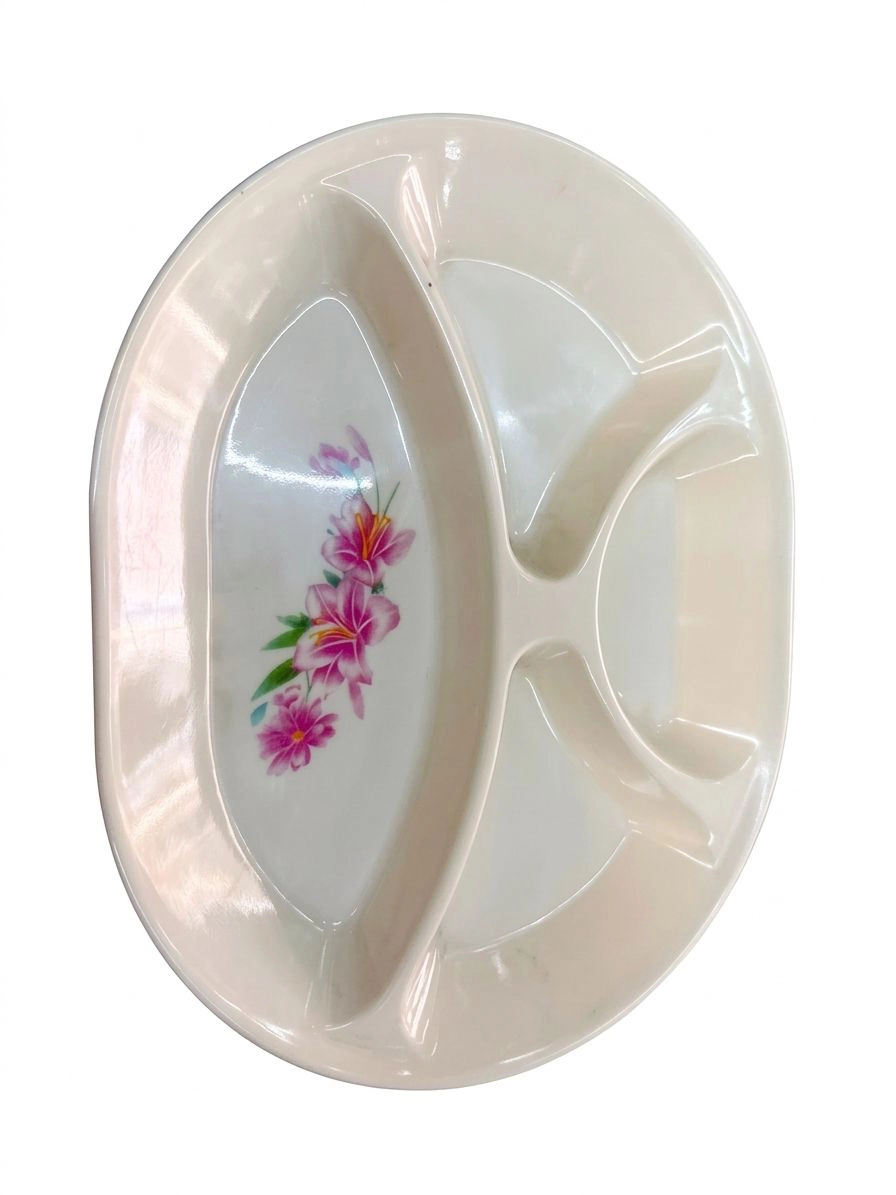 Oval Mess Tray – 4 Part (NOC2)