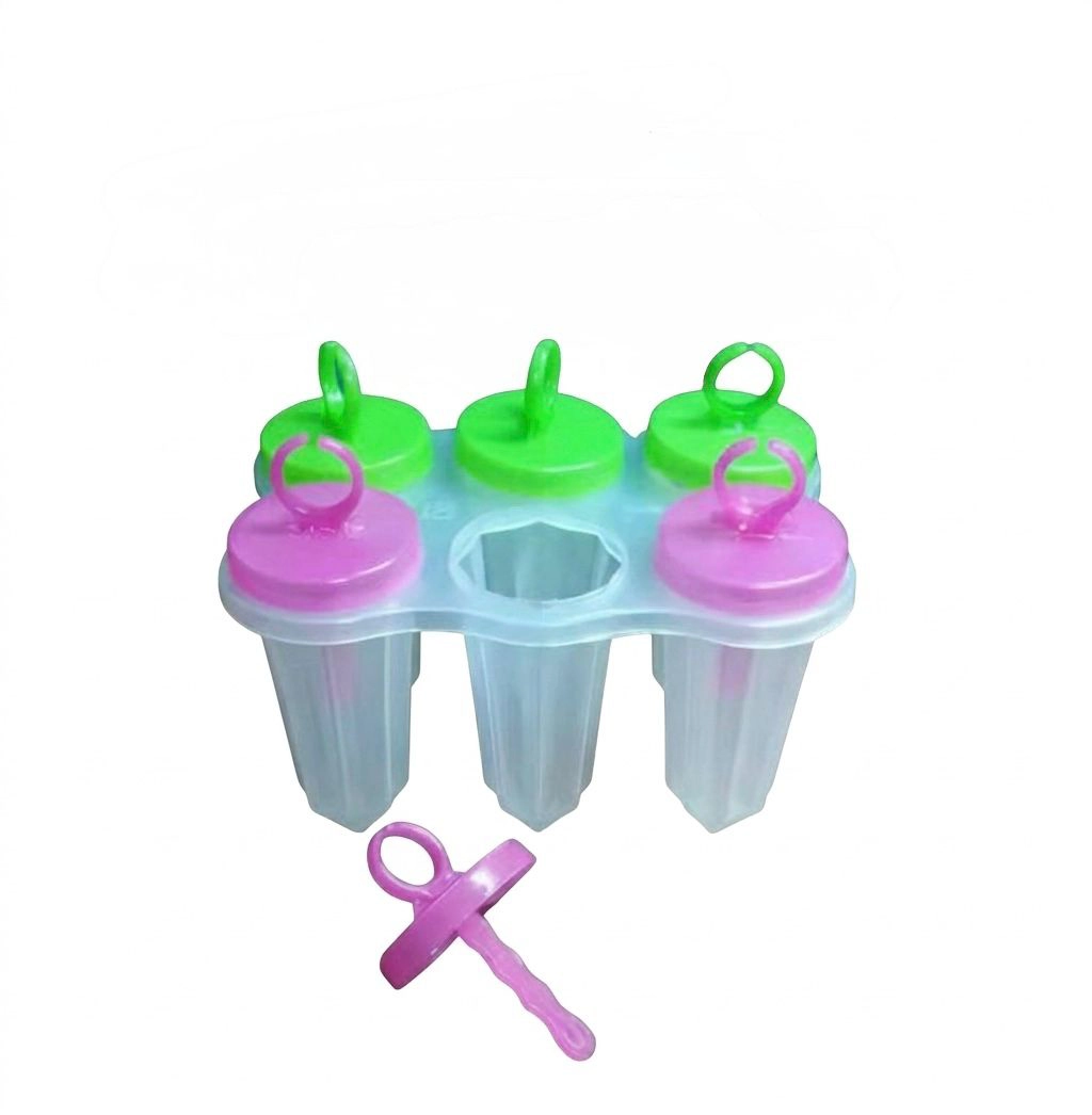 Popsicle Ice Mould Tray – 6?Compartment Flower Design