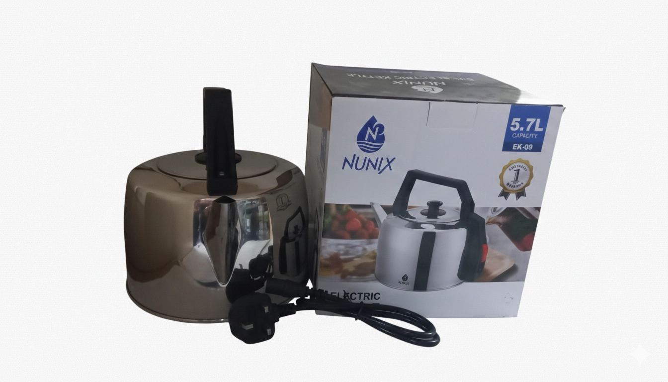 EK09 NUNIX ELECT KETTLE 5.7LT