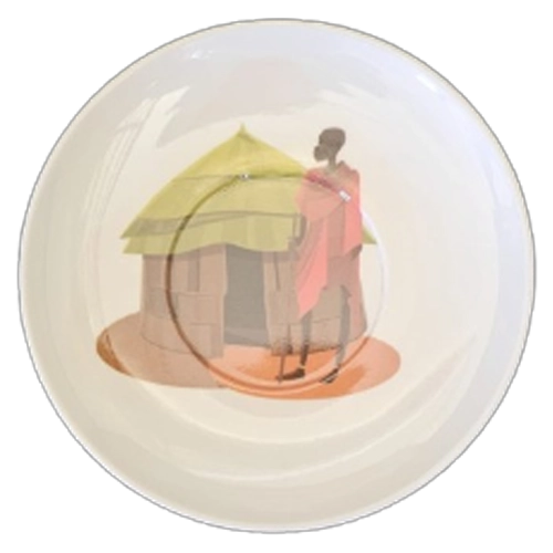 Oasis Melamine Saucer – 6.5? Round (PO23)