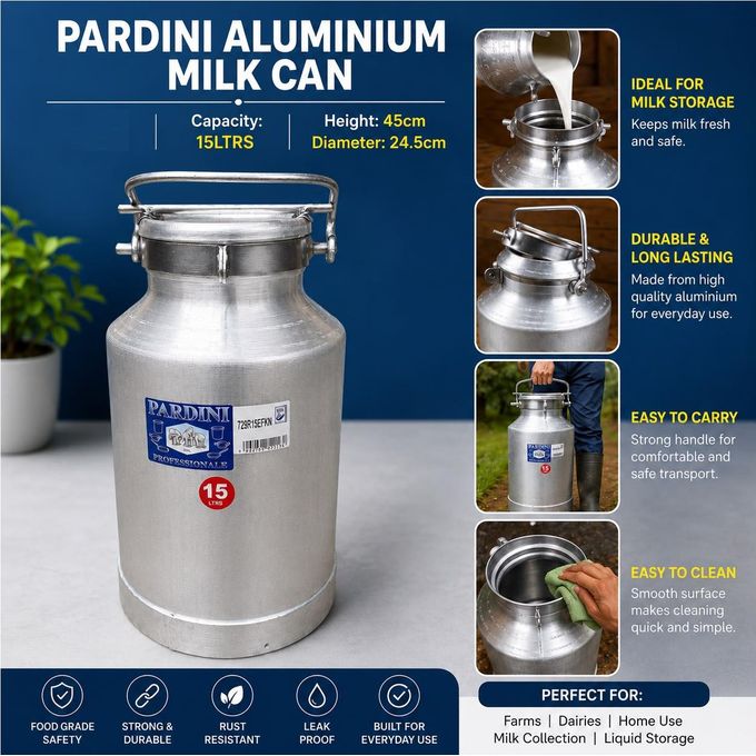 729r/15 Pardini Milk Can 15lt