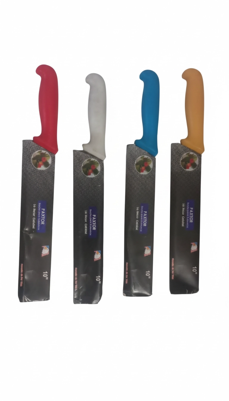 Paxtor Knife 10 Inch with Coloured Handle PA10