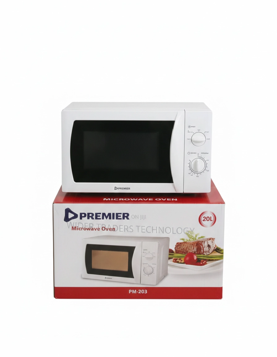 822038 PM203 PREMIER MANUAL MICROWAVE WHITE