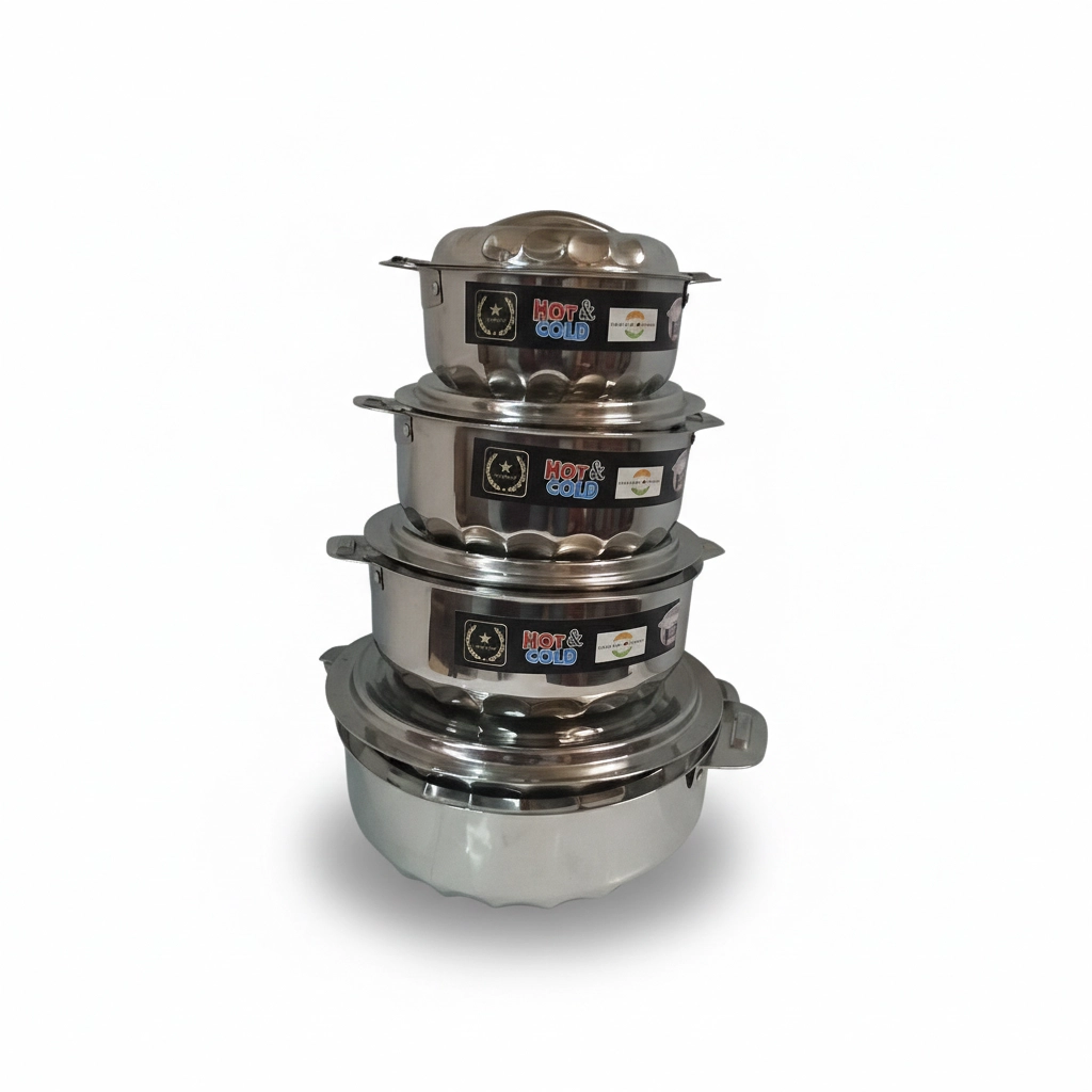 PHP4 PREMIUM S/S HOT POT 4PC 1/1.5/2.5/3.5