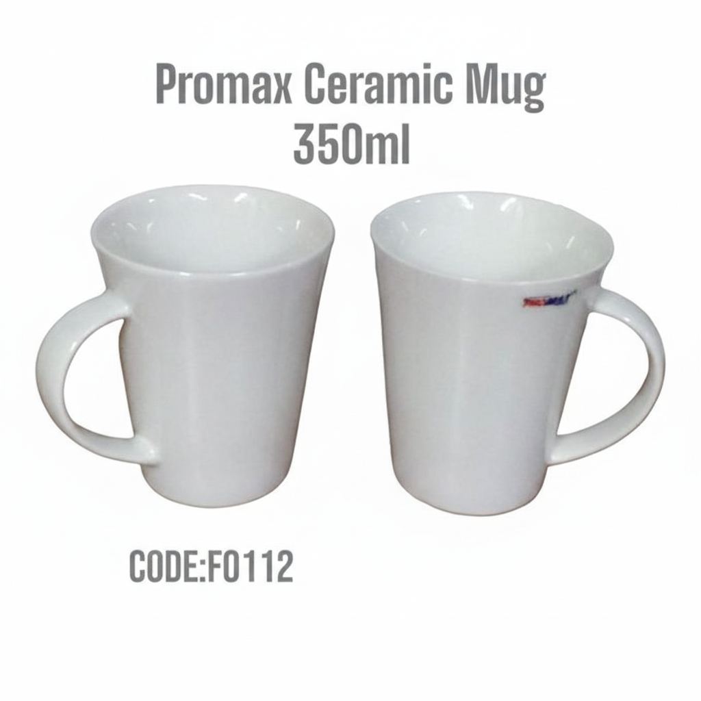 Promax Plain Mug 350ml - Model F0112