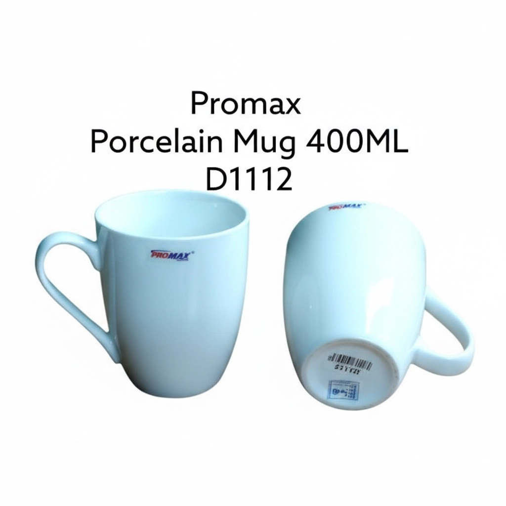 Promax Plain Mug 400ml - Model D1112
