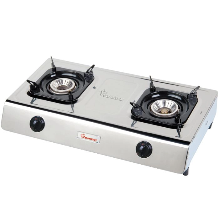 RAMTONS DOUBLE BURNER GAS RG518