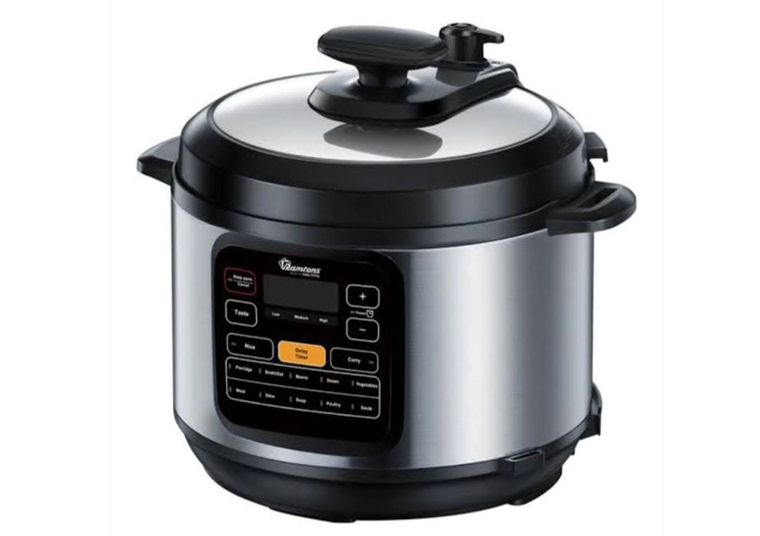 RM582 RAMTONS ELECTRIC PRESSURE COOKER 6LTS