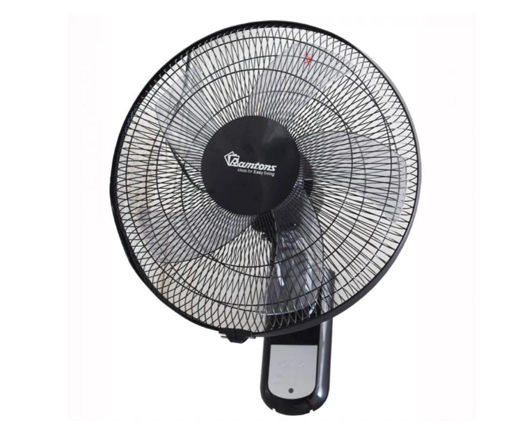 RM676 RAMTONS WALL FAN 16 INCH WITH REMOTE