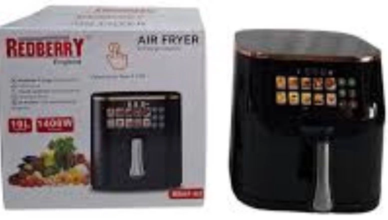 Rbaf03 Red Berry Air Fryer 10l 1400w
