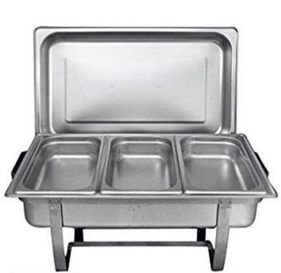 RBCD3 R/B CHEFFING DISH TRIPLE