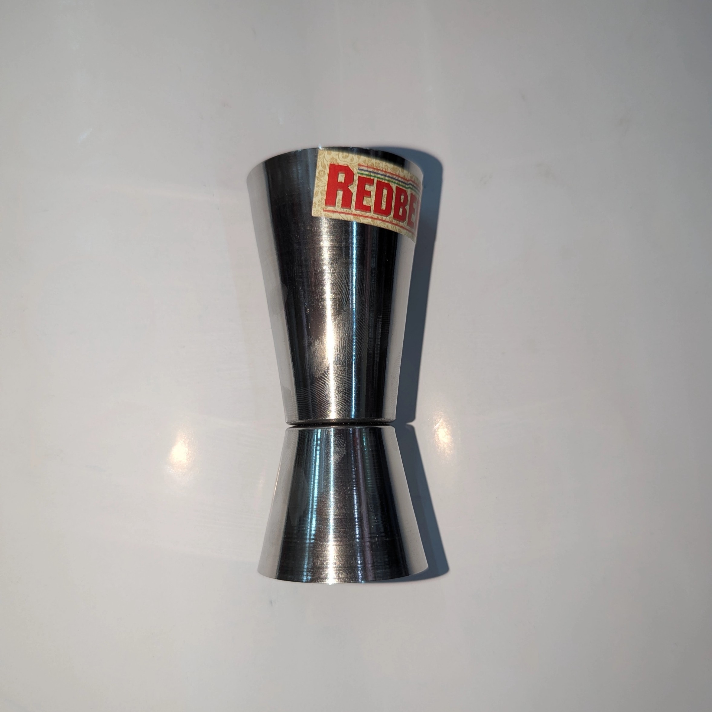 Redberry Stainless Steel Double-Sided Tot Measure - 30ml/60ml
