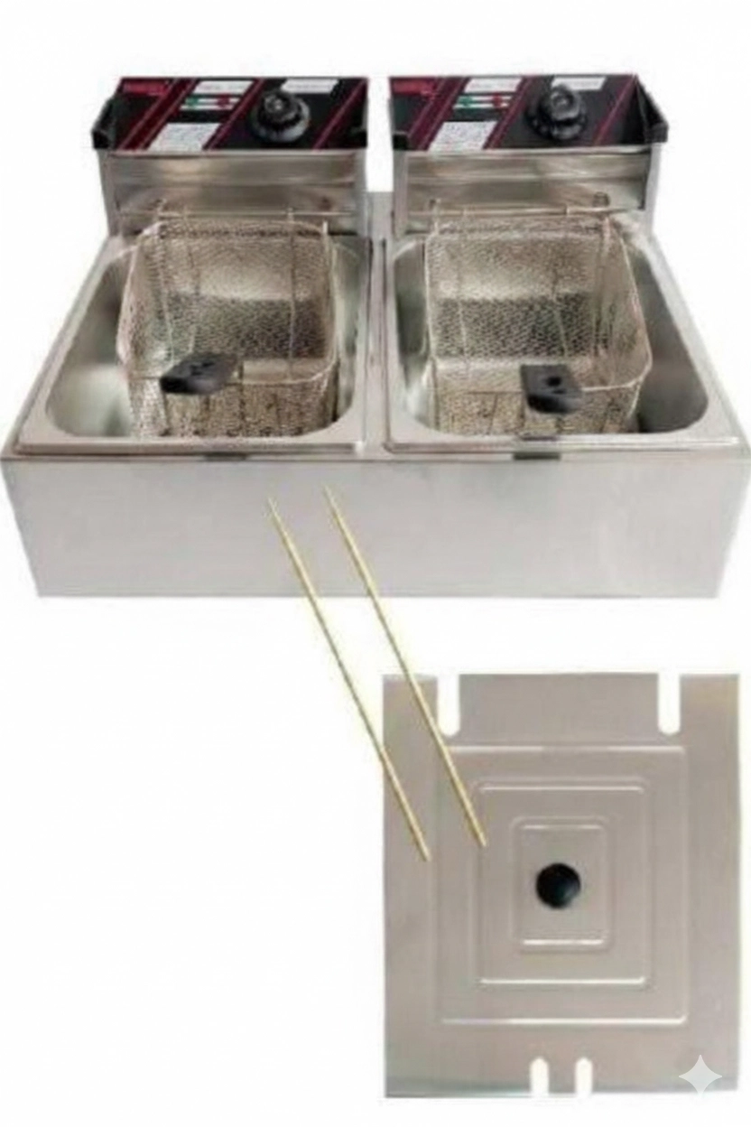 RBEF62 R/B DEEP FRYER 2X6 RBDF62