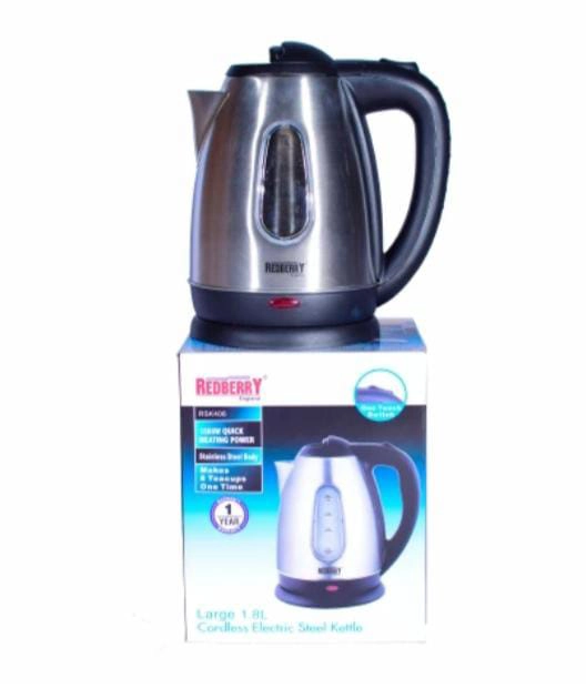 RSK406 R/B ELECT KETTLE S/S 1.8LT