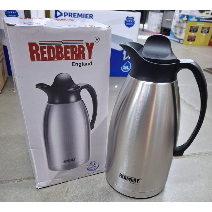 Redberry Stainless Steel Jug Flask - 3L (RSF3001)