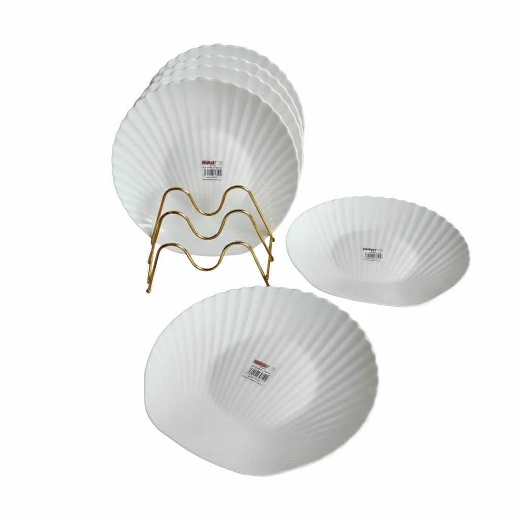 698502 RBDPSH R/B D/P 10 INCH SHELL 6PC
