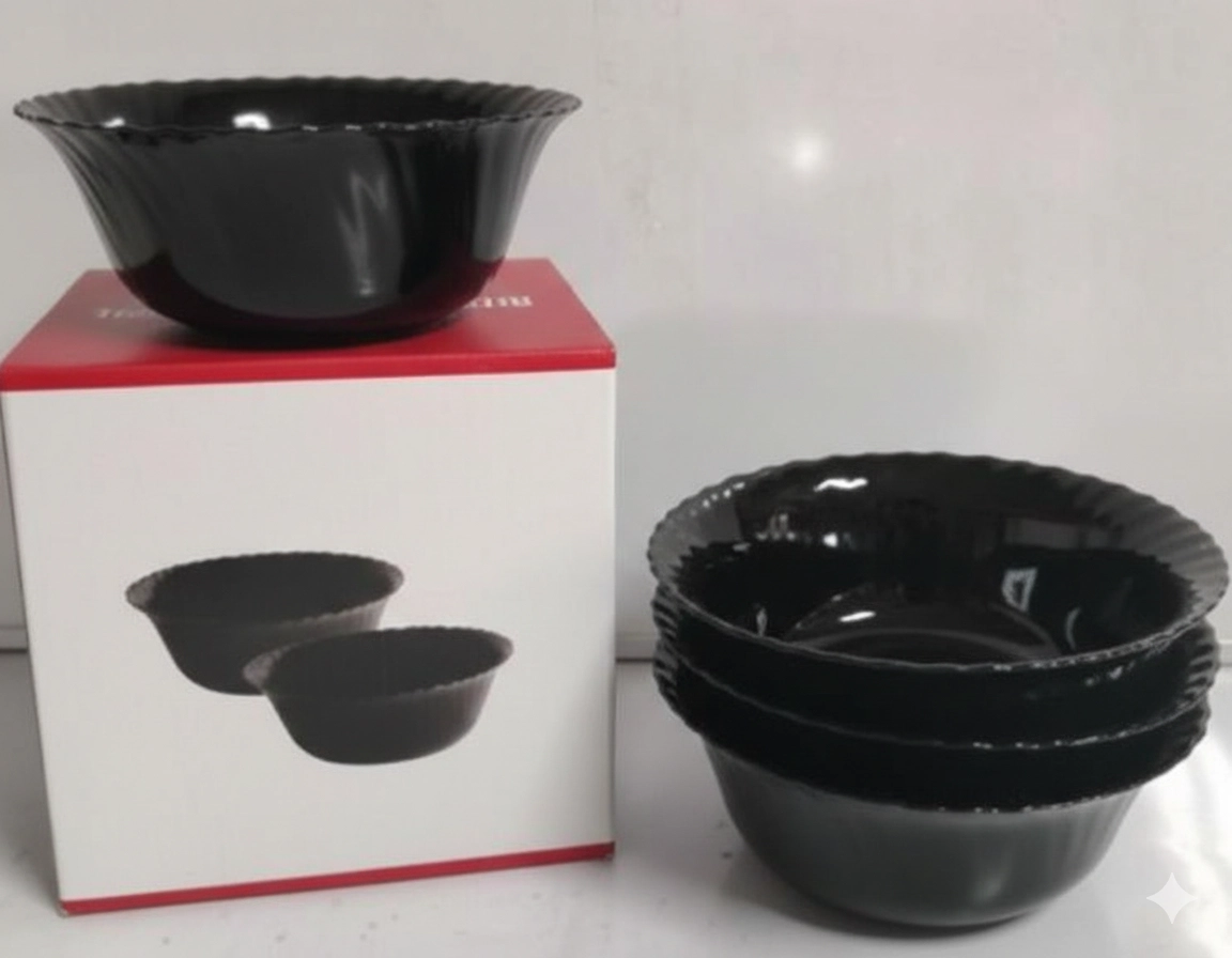 Redberry Spin Soup Bowl - Black, 9