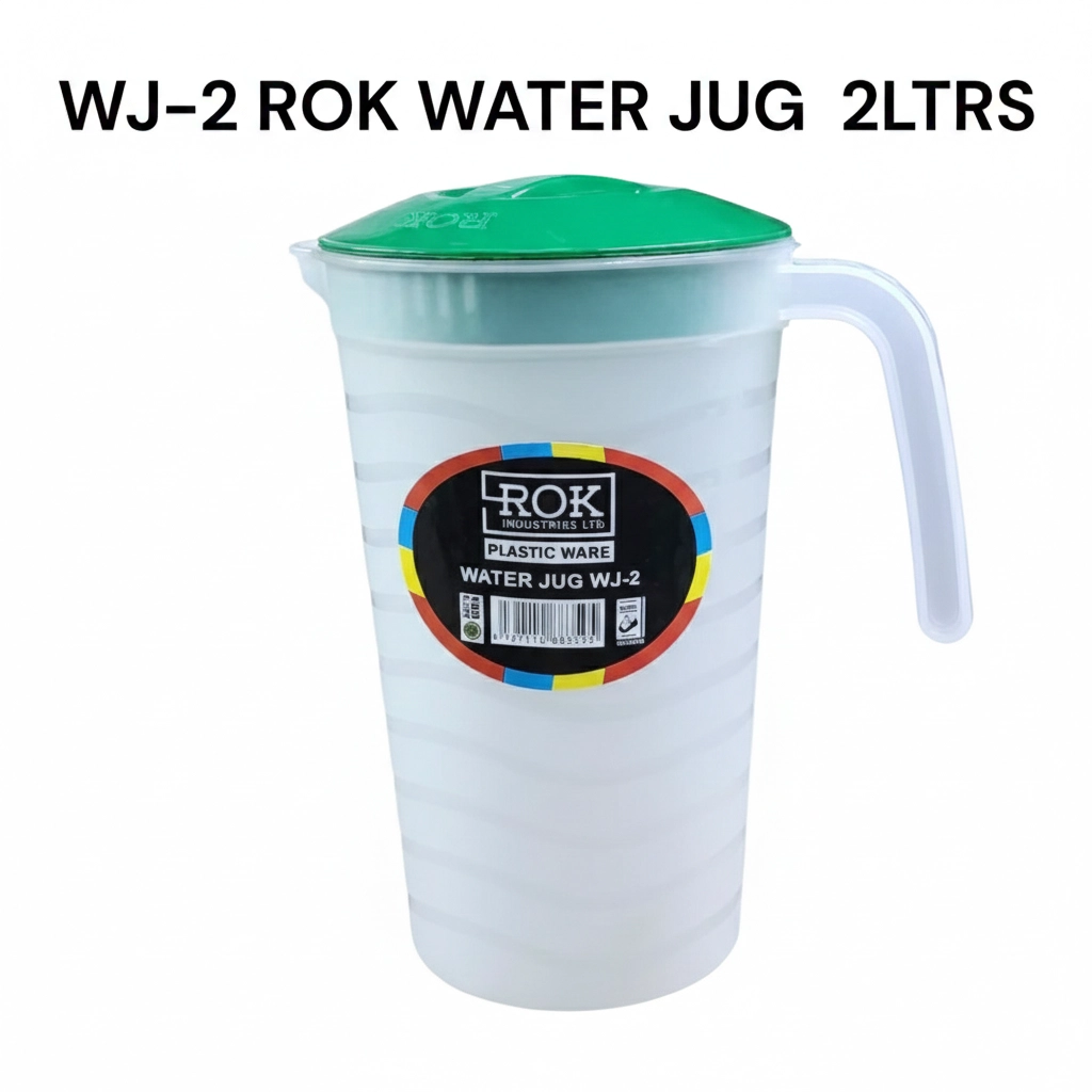 PWWJ2 ROK CLEAR PLASTIC JUG