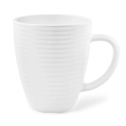 Signature White Orbit Mug Set – 6 Pieces, 400ml (S40WO)