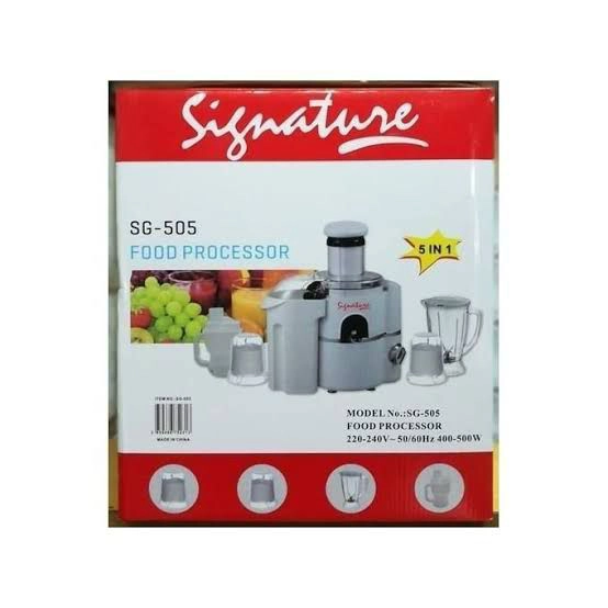 Signature Food Processor - 5-in-1 Multi-Function (SG505)