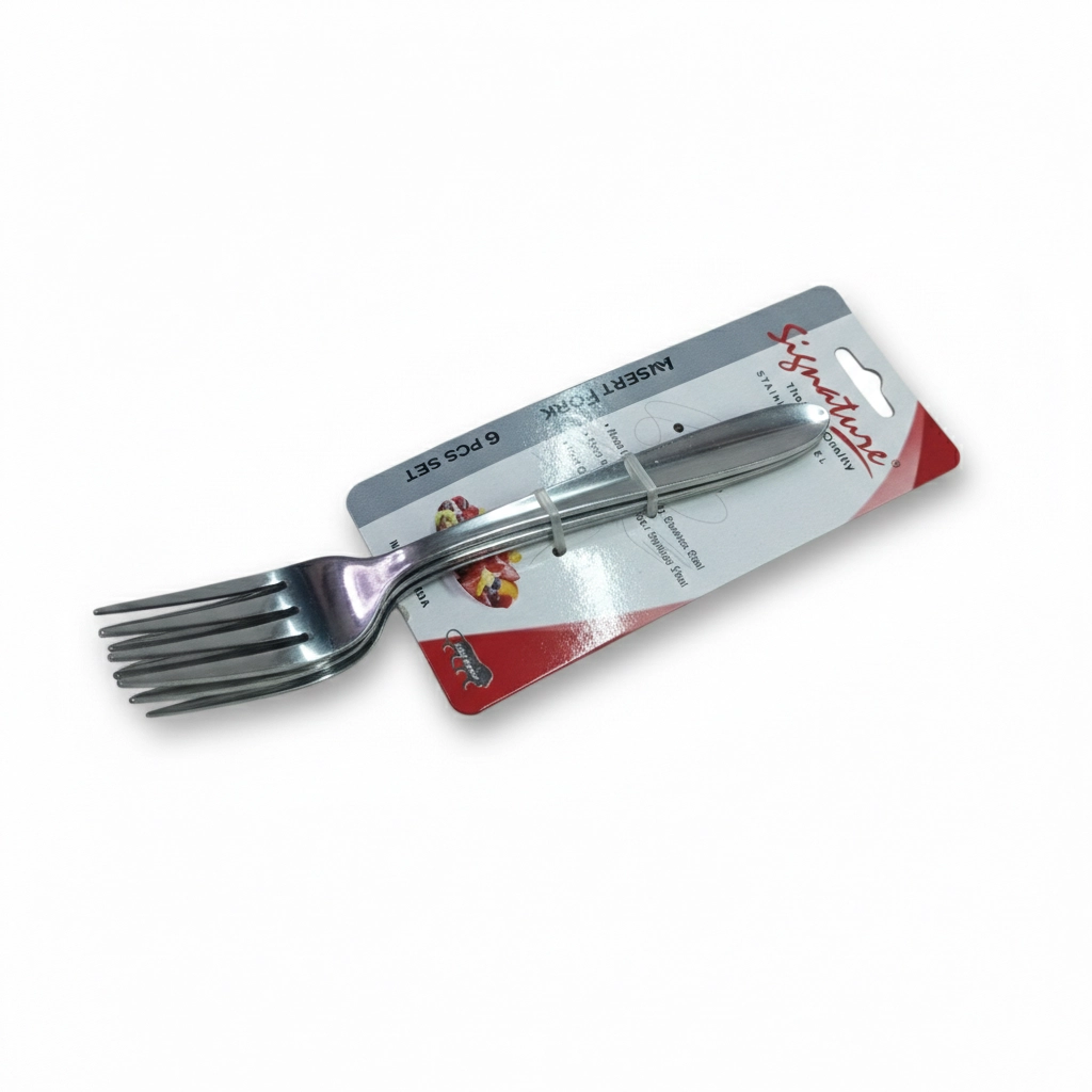 Signature Dessert Fork Set 6pc SGDF6