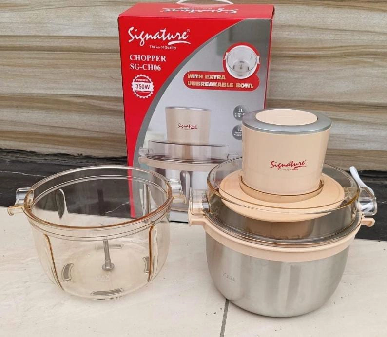 943221 SGCH06 SIG CHOPPER 2 BOWL 350W