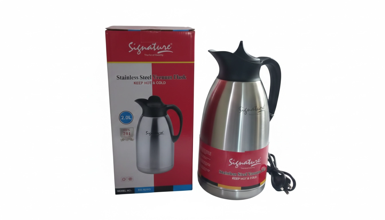 502035 SGS20Q SIG S/S KETTLE FLASK 2LT 