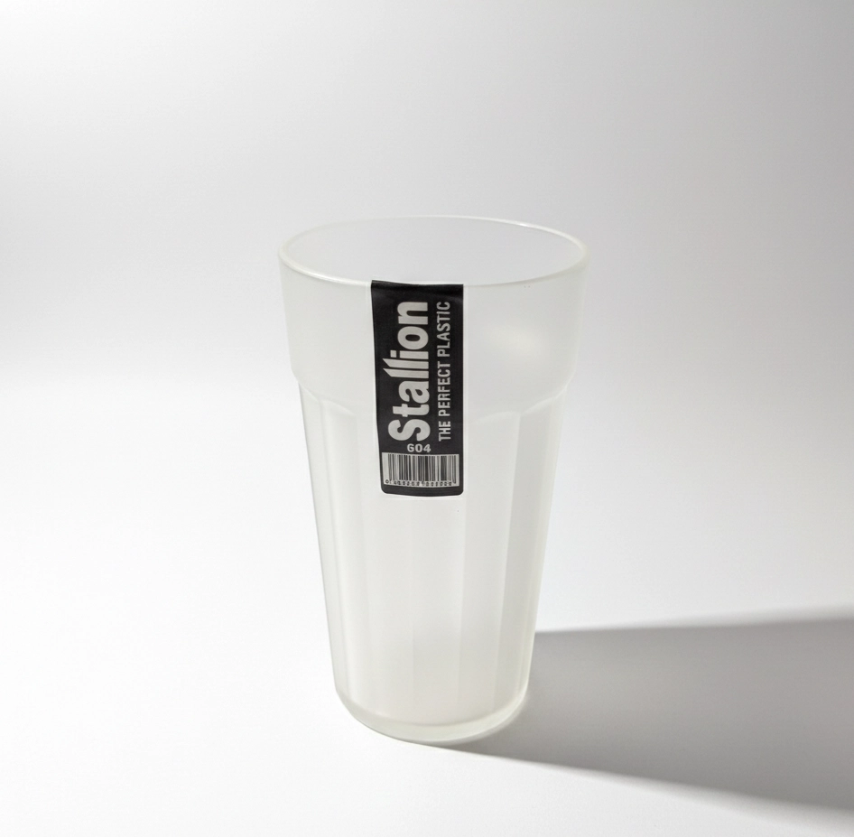 Stallion 604 Clear Glass Single Piece ST604