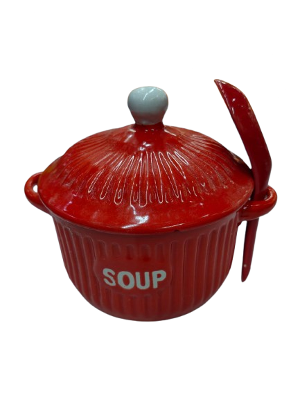 Soup/Sugar Bowl with Lid (SB126)