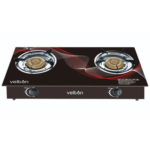 VGS8002 VELTON 2B GLASS TOP GASCOOKER V8102