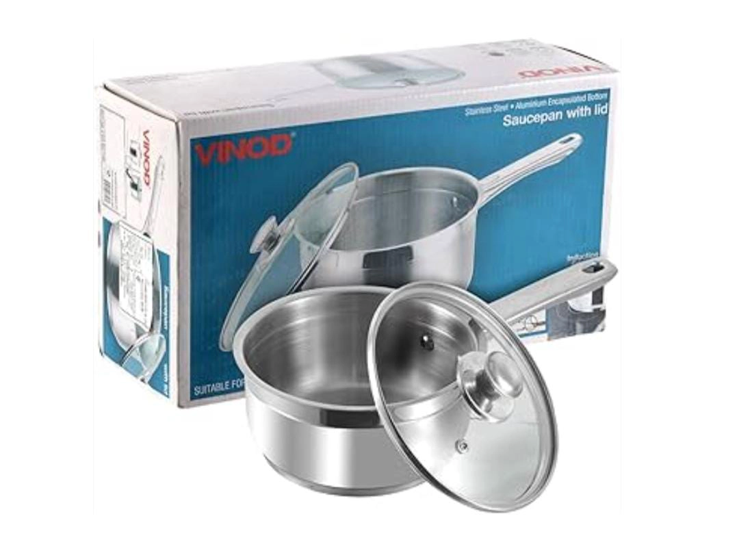 Vinod Stainless Steel Sauce Pan No.20 VSP20 170431