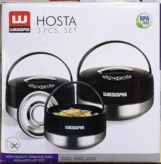 HOHP3 WEGGAS HOSTA HOT POT 3PC