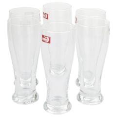 Deli Beer Glass Set - 6 Pieces, 460ml (ES4101)