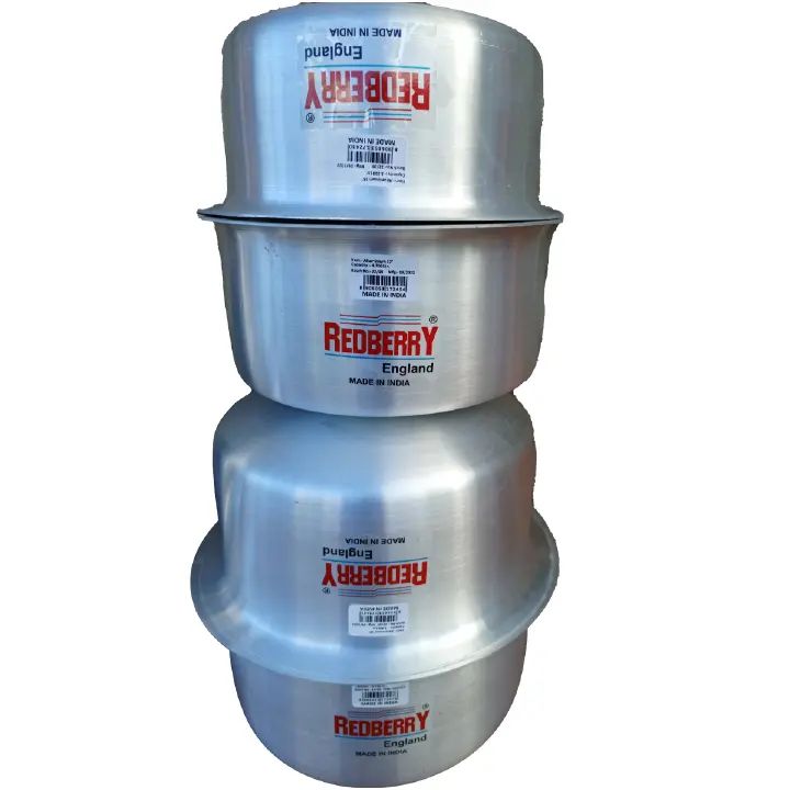 Redberry Aluminium sufuria Sufuria Set - 4 Pieces (RBD2023)